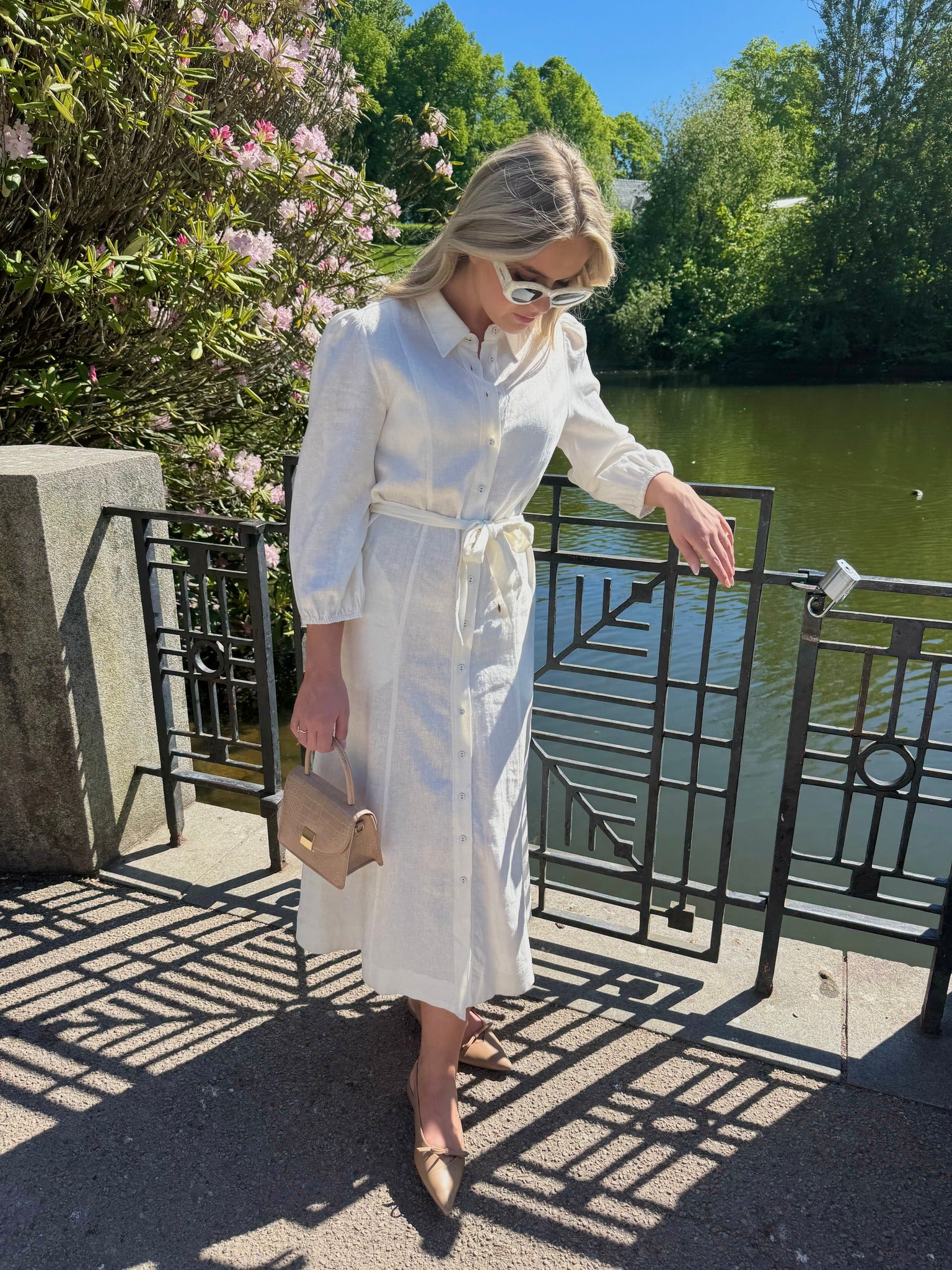 YASFLAXY Dress - Star White